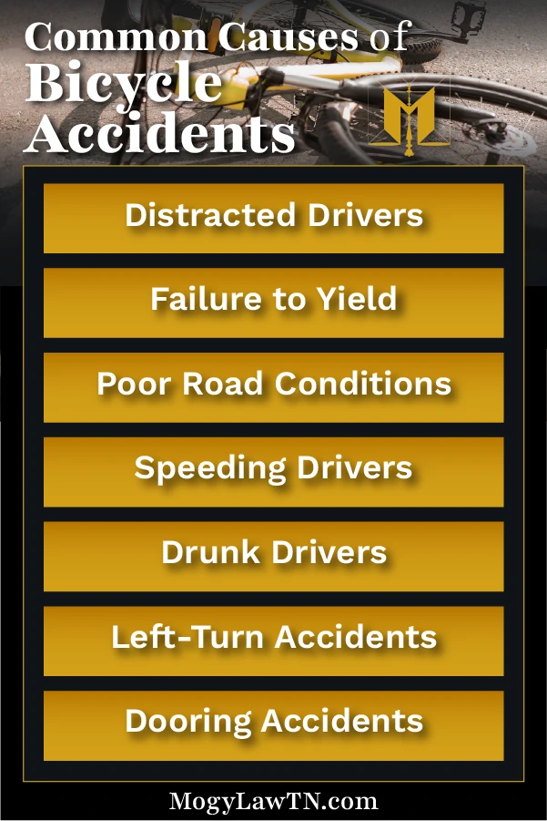 Common causes of bike accidents in TN