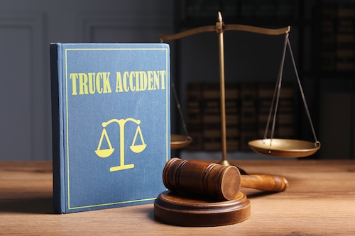 Truck Accident Law Concept - Truck Accident Injury Claims