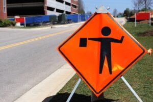 Construction Zone Sign - Construction Zone Car Accident